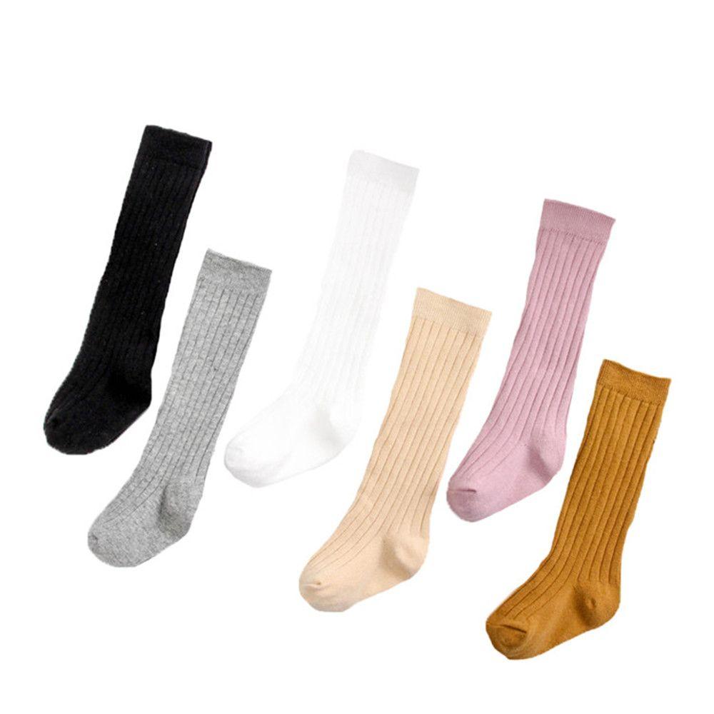 Детские носки для малышей, длинные, теплые, зимние, детские, хлопковые, гольфы, гетры