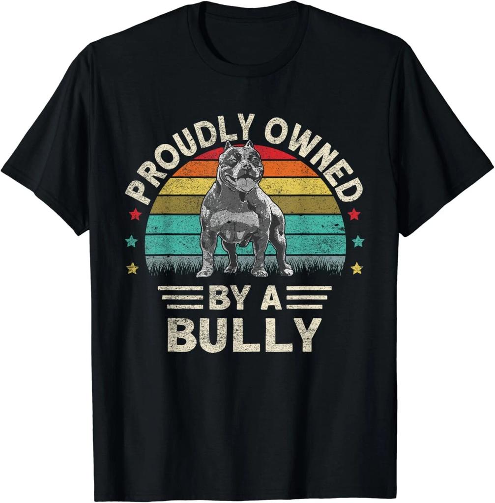 Bully XL Pitbull Dad Proudly Owned By An American Bully Gift Unisex T-Shirt