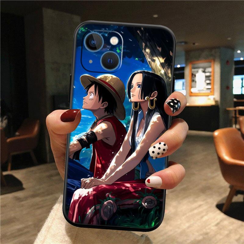 TR23 One Piece Boa Hancock Shell Phone Case for Samsung Galaxy S20 S21 S22 Ultra FE Plus A21S A22 A24 A25 A26 A30 A30S A31