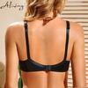Plus Size Women Ultrathin Bra Underwire Push-Ups Lace Bras Brassiere Larger Breast Solid Color 3/4 Big Cup 38-44 BC