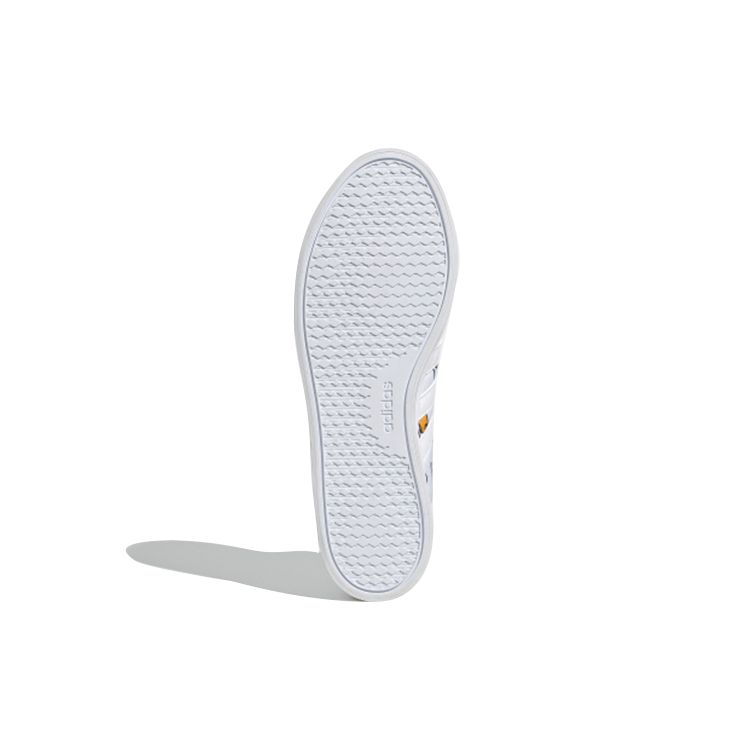 adidas Gudetama X Neo Bravada Средние парусиновые с принтом Повседневные спортивные Нескользящие высокие кеды для скейтборда Унисекс Кроссовки Молочно-белый FY2939