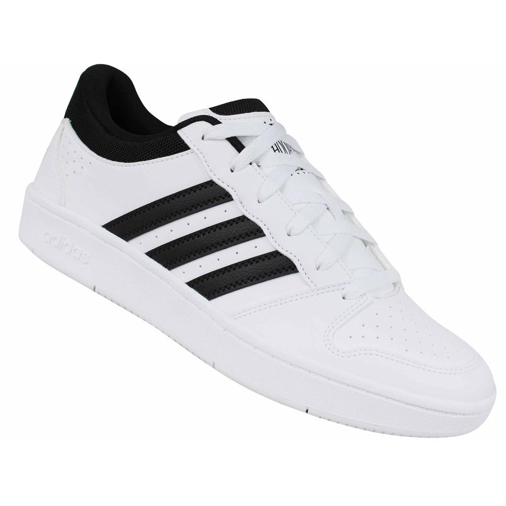 Adidas hoops classic sneakers breathable white