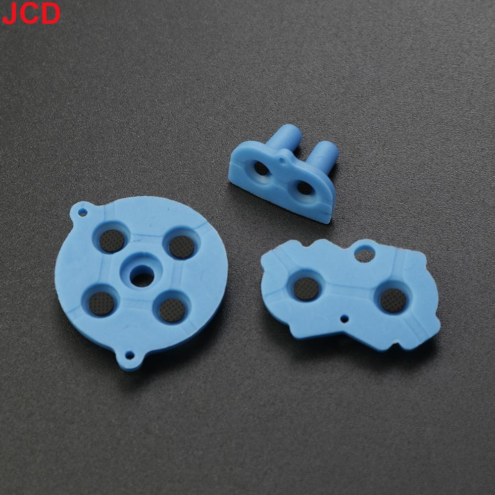 JCD 1Set For GBA Rubber Button Conductive Pads For Game Boy Advance Keypad A-B D-pad Start Select Buttons Conductive Pads