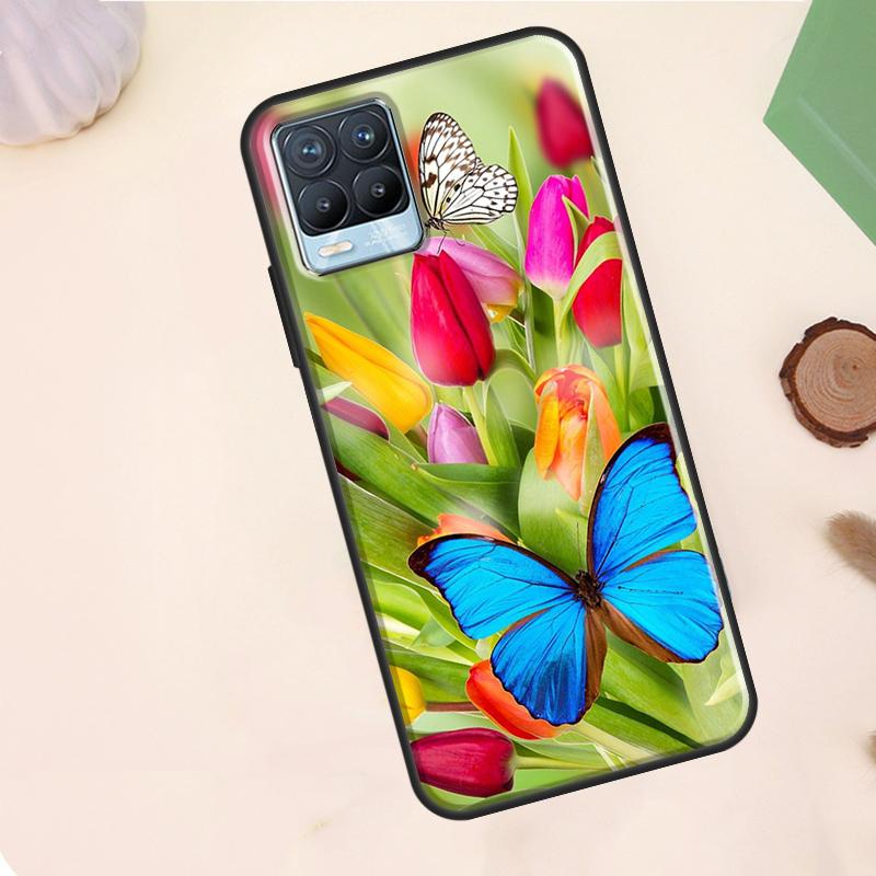 Colorful Butterfly Case For Realme C75 C63 C61 C55 C51 C53 C35 C65 C67 C71 11 12 13 14 15 Pro Plus GT6 GT7 Pro