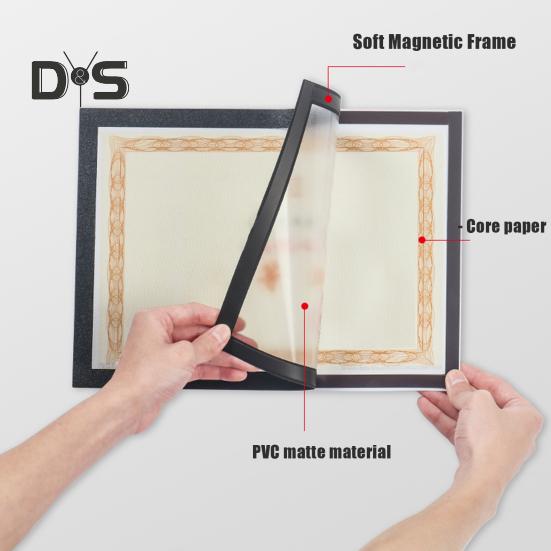 Магнитная фоторамка настенное крепление самоклеящаяся фоторамка формата A3/A4 держатель для документов рамка для дисплея на стену дверь окно холодильник