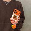 Подходит для чехла мобильного телефона iphone17 всесторонний противоударный Apple 16promax без столкновений 15 мультяшный 14 клетчатый щенок