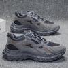 Men’s Breathable Mesh Work Shoes: Spring/Autumn Anti-Slip, Wear-Resistant Construction Sneakers.