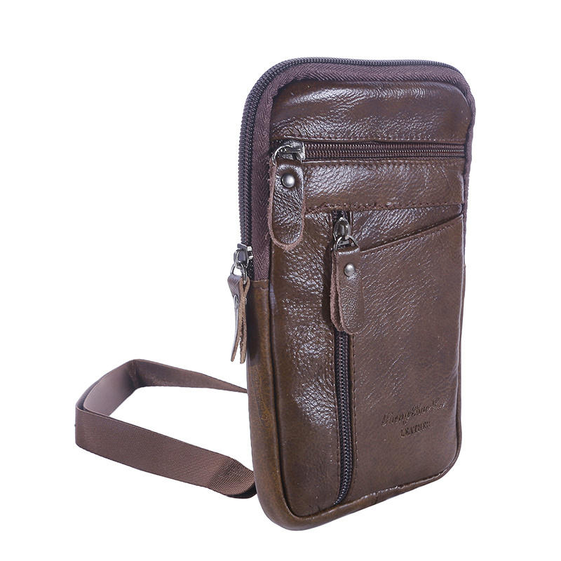Men's Shoulder Messenger Bag Casual Multi-function Handkerchief Handbag High Quality Men's Shoulder Bag