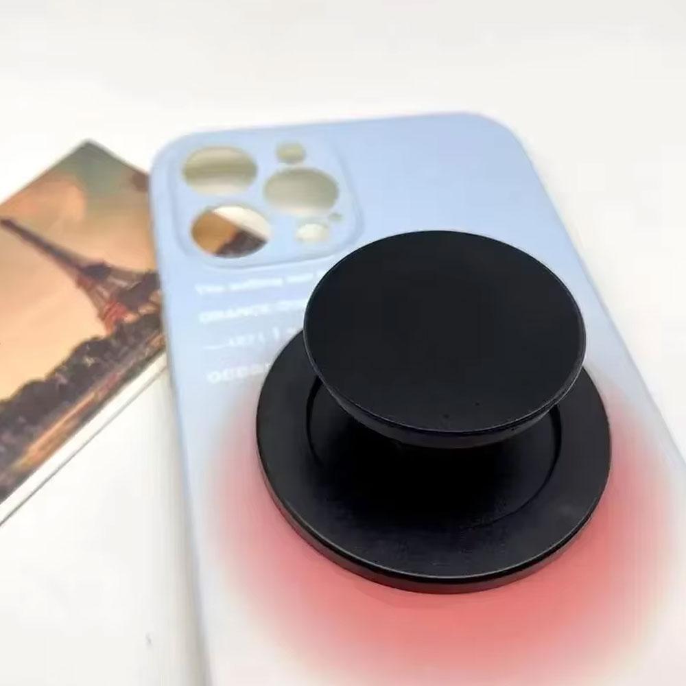 Magnetic Folding Mobile Phone Grip Holder Socket Pocket Support for Magsafe IPhone Mac Samsung Safe Ring Finger Expanding Stand