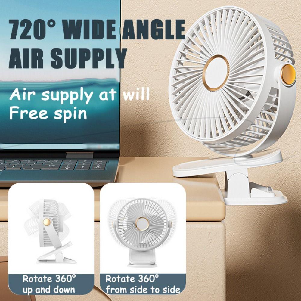 4 in 1 Small Desk Fan Creative Mini Desk Fan Mutli-Purpose Personal Table Fan  Camping