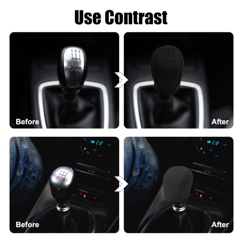 Универсальная силиконовая накладка на ручку переключения передач, защитный чехол для рычага переключения передач, пылезащитный чехол