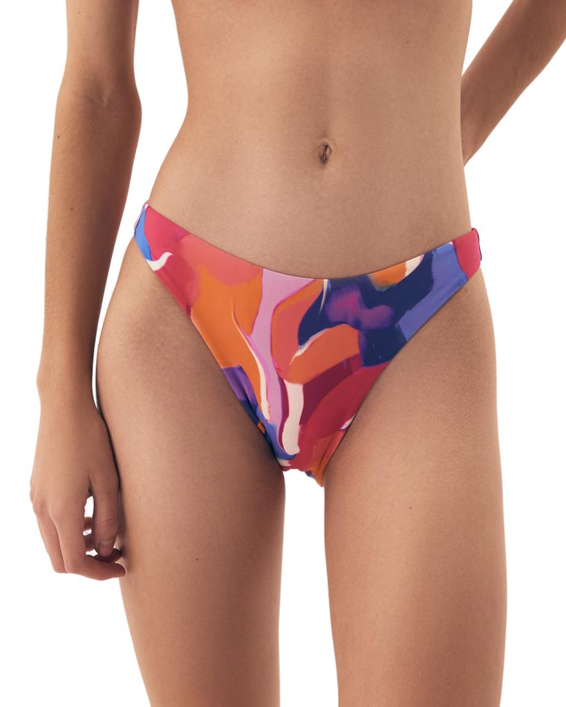 Jamaica Bloovii Bikini Bottom | Colorful Abstract