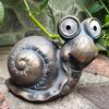 Солнечная лампа, орнамент, прочная синтетическая смола, черепаха, сова, улитка, скульптура, автоматический ночник