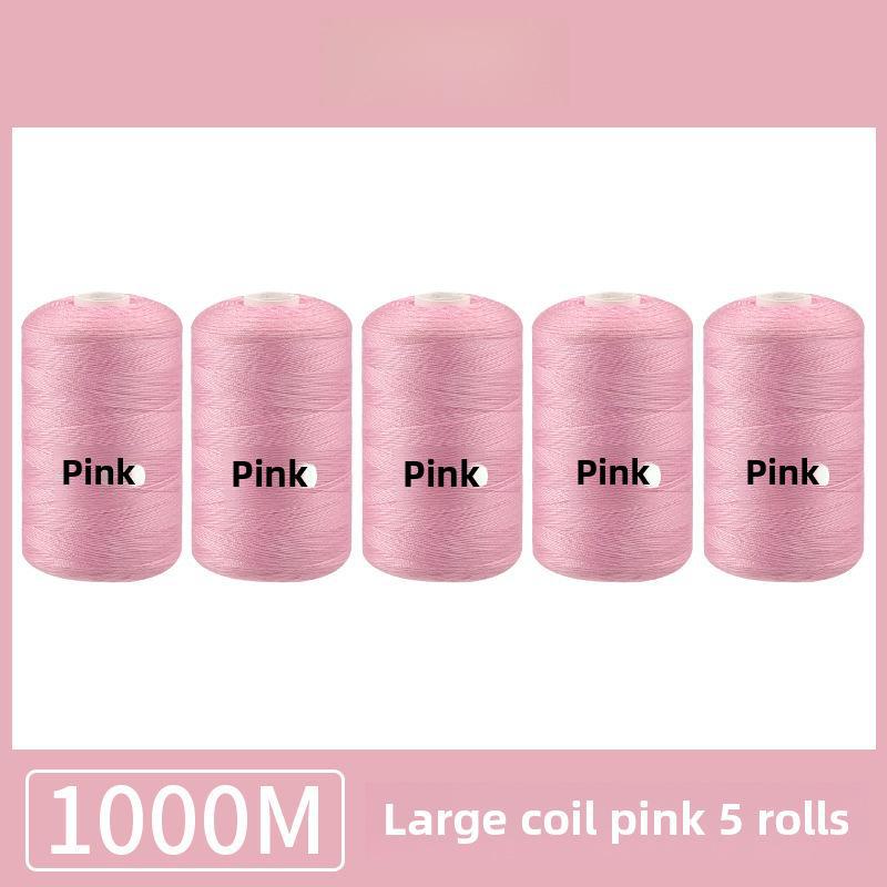 1000 ярдов ниток для бытового шитья: Полиэстер, цветная ручная работа, тонкая катушка