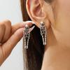 Серьги Череп Череп Мужские Серьги Готические Празднование Дня Мертвых Темперамент Темный Стиль