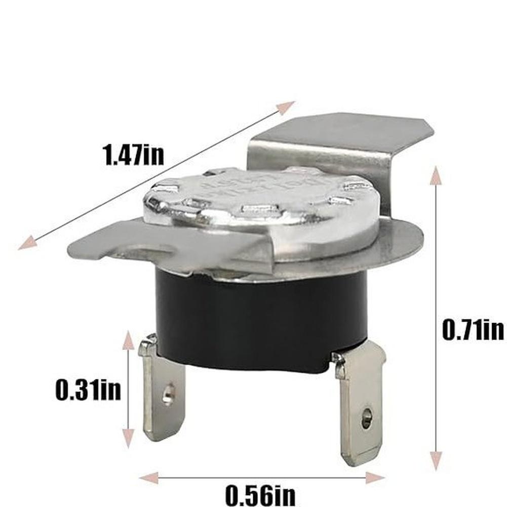 High Limit Thermostat WE4M137 for GE Dryer Replacement for HOTPOINT and Models Ensures Safe Temperature Regulation