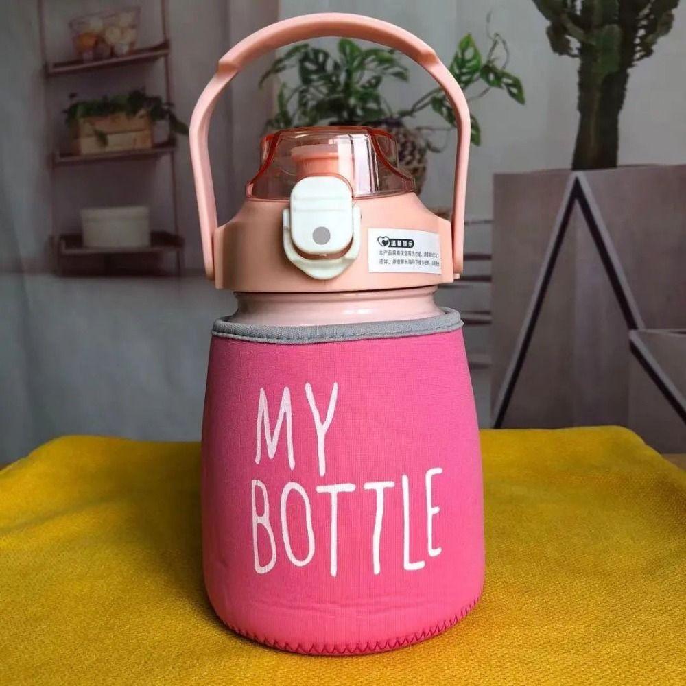 With Strap Water Bottle Cover Universal Cup Sleeve New Vacuum Cup Sleeve  for 800ml-1100ml