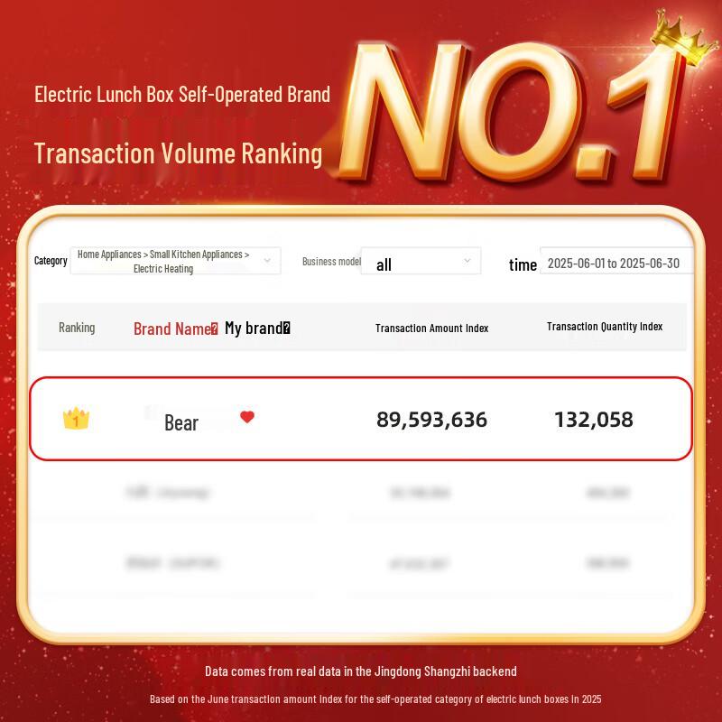 Bear Electric Heating Lunch Box