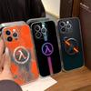 H-Half Life-e 2 Для iPhone 11 12 13 14 15 16 17 Pro Max Plus Air Прозрачный Прозрачный Ударопрочный Чехол