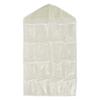 Wall Closet Hanging Organizers Over The Door Storage Bag Polyester Hanging Shelves Pocket for