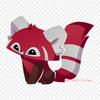 Animal Jam Play Wild Animals Red Panda Panda Red Panda Iron On Heat Transfer Printing Vinyl Patches Sticker for Clothes DIY Appliques Washable Patches