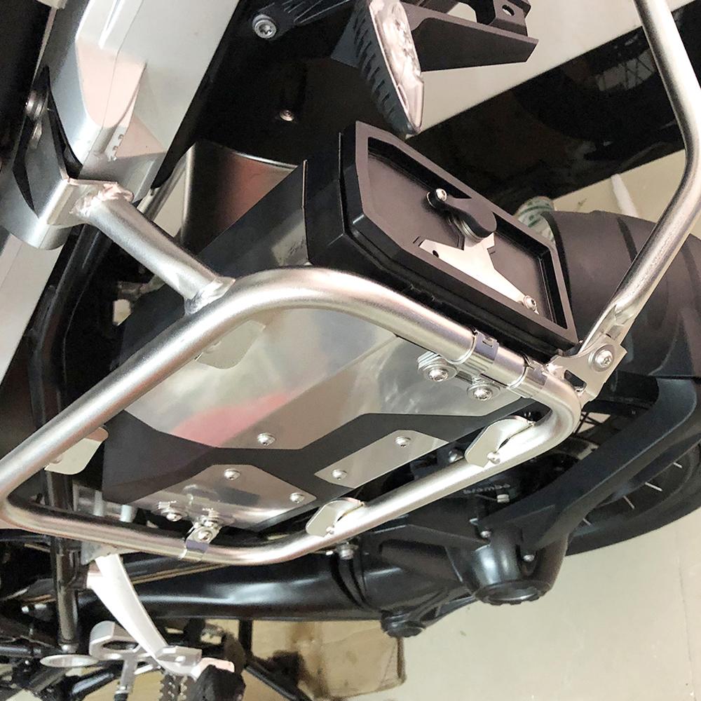 Мотоциклетный ящик для инструментов Левый кронштейн Алюминиевый ящик Замена для BMW R1250GS R1200GS LC & Adventure 2002 2008 2018