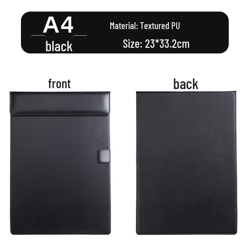 Деловой кожаный планшет формата А4 с магнитной застежкой и возможностью нанесения логотипа