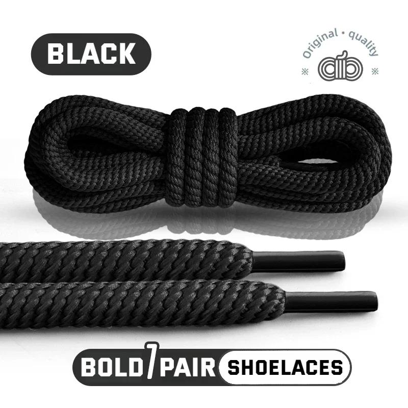 1 пара круглых шнурков толщиной 10 мм для кроссовок, шнурки для беговой спортивной обуви 100/120/140/160 см, шнурки для обуви, аксессуары