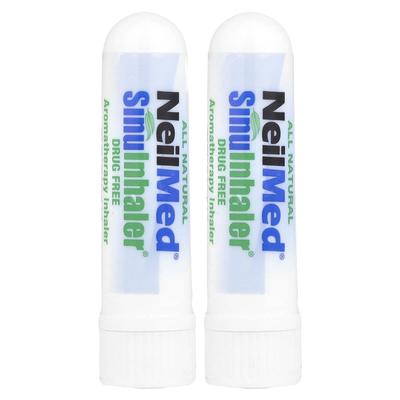 Sinuinhaler®, Ароматерапевтический ингалятор, 2 ингалятора, 2,6 г (0.1 жидкой унции)