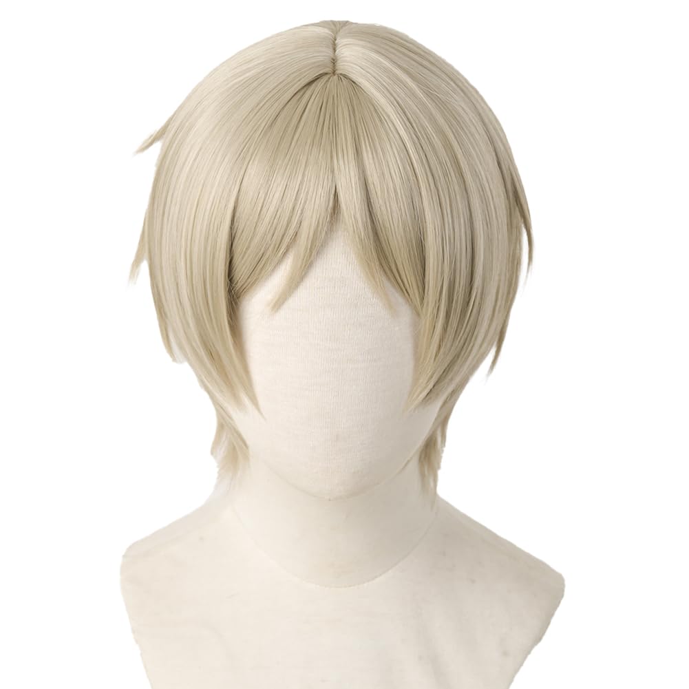 SUNXXCOS Book of Friends Cosplay Wig Heat Resistant Wig Costume Accessory Natsume's (Natsume Takashi)