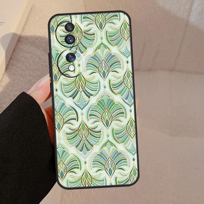 Приглушенная марокканская мозаика Чехол для Honor Magic 7 Lite 6 5 V5 Для Honor 400 200 Pro 90 70 50 X8a X8b X9a X9b X9c Чехол