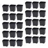 30 Pieces Plant Nursery Pots Planters Flowerpots Portable Bonsai Container Seedling Pot for Indoor Outdoor Home
