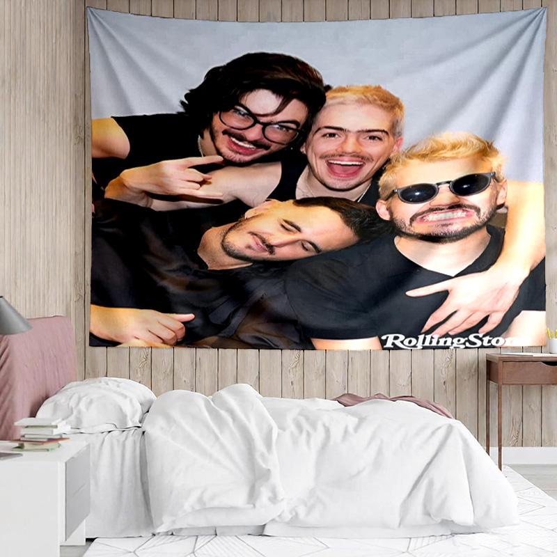1PC Morat Band Tapestry Accessories Playroom Tapestry, for Bedroom,Livingroom, dormitory Room Wall Decor Fan Birthday Gifts
