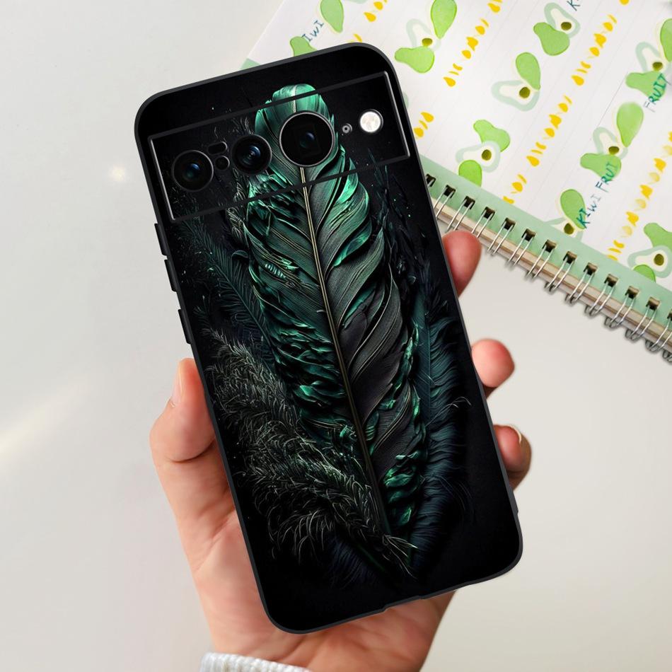 Чехол для Google Pixel 7 Pro Чехол для Google Pixel 7 7Pro Pixel7 Модный Крутой Рисунок Мягкий Силикон Черный Цвет Чехлы для Телефона