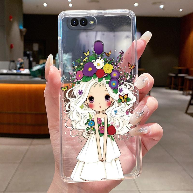 Чехол для OPPO A5S AX5S A12 AX7 A7 2018 CPH1909 CPH2083 F9 CPH1823 Прозрачный Чехол Роскошный Милый Крутой Мальчики Девочки Мягкий Чехол