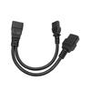 Кабель питания IEC320 C19 IEC320 C13 - IEC320 C20 Профессиональный стандартный Y-образный разветвитель для компьютера