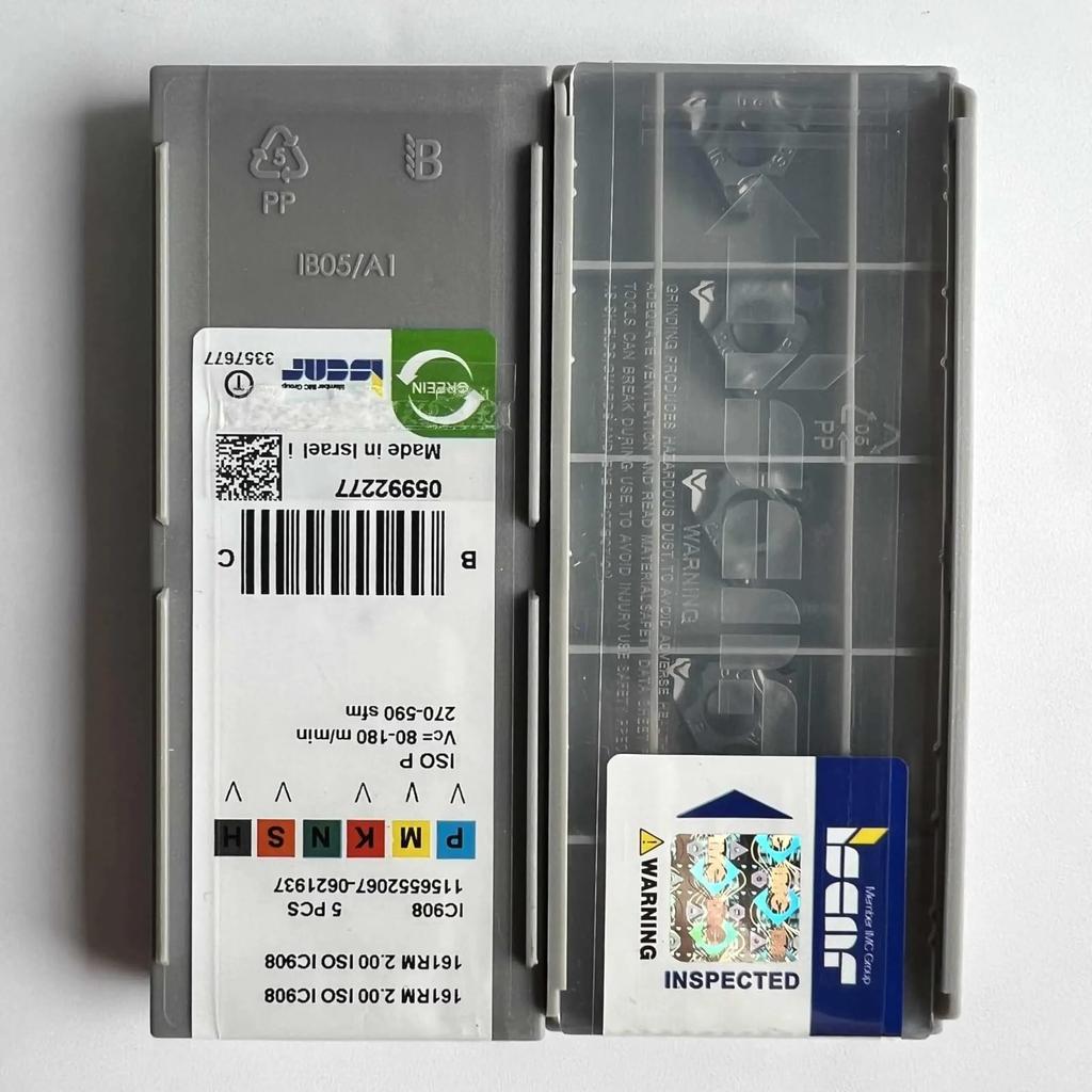 16IRM2.00ISO IC908 /Промышленные сменные твердосплавные пластины 10 шт.