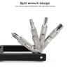 20 In1 Bicycle Repair Tools Kit Hex Spoke Wrench Mountain Road Bike Repair Screwdriver Tool Multi Function Foldable Wrench