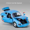1:36 Porsche 911 Carrera 1974 Игрушечные модели Литые машинки из сплава 4 двери открываются Свет Звук Миниатюрные транспортные средства Образовательные игрушки для мальчиков