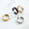 Magnetic Energy Wellness Rings Black Rose Gold Anti Snoring Device Trendy Weight Loss Ring