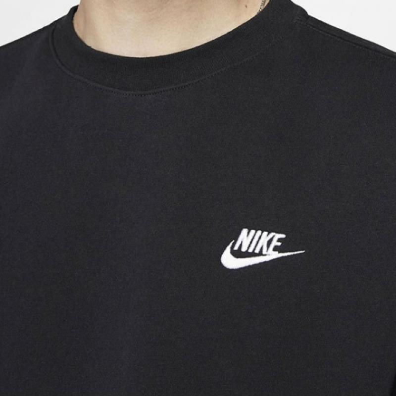 Nike Sweatshirt Club Fleece Crew Top Bv2663 010 S2309