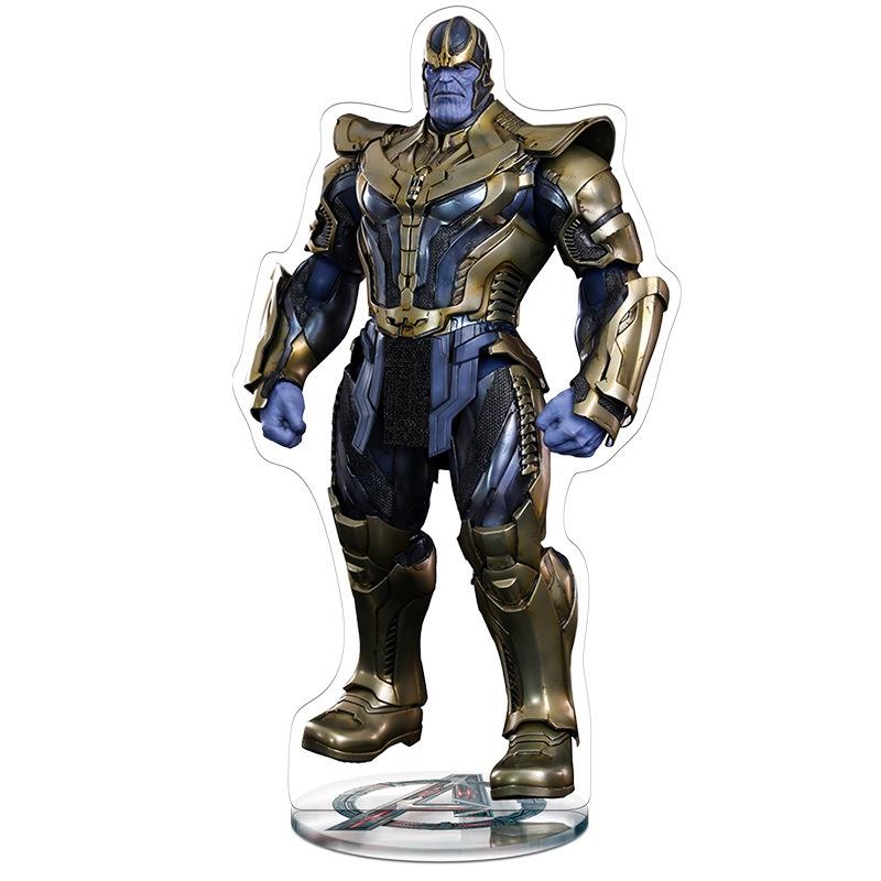 Элегантная акриловая подставка Мстители Железный человек Локи Танос Доктор Стрэндж Черная пантера подарок