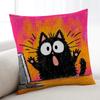 Animals Shocked Meme cushion cover Home Bedding Sofa living Room pillowcase Simple Soft Skin Cushion Cover Party Gift