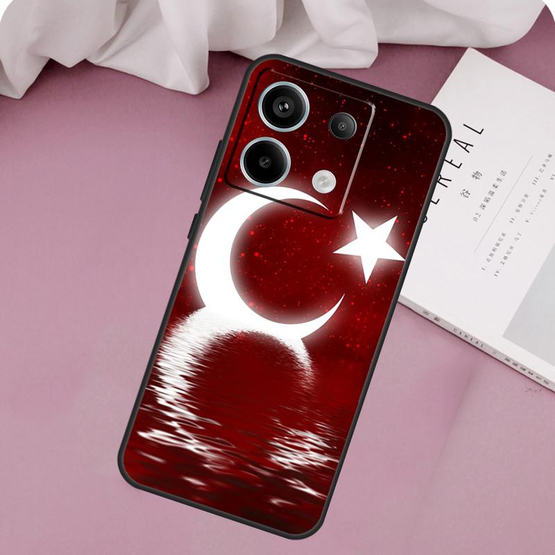 Чехол Турция Турецкий Флаг Для Xiaomi Redmi Note 14 Pro 13 12 11 10 9 11S 12S Redmi 15 14C 10C 12C 13C 15C Чехол