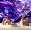 Wallpaper Purple glass flowers