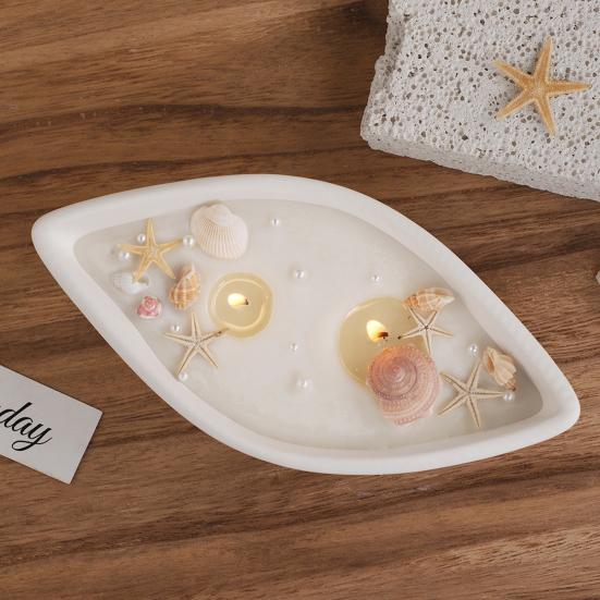 Силиконовая форма для свечи Nar с узором из пеньковой веревки, форма для смолы в виде чаши