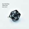 Cross-Border 20-Sided Acrylic Dice with Pearl Texture for Role-Playing DIY Accessories