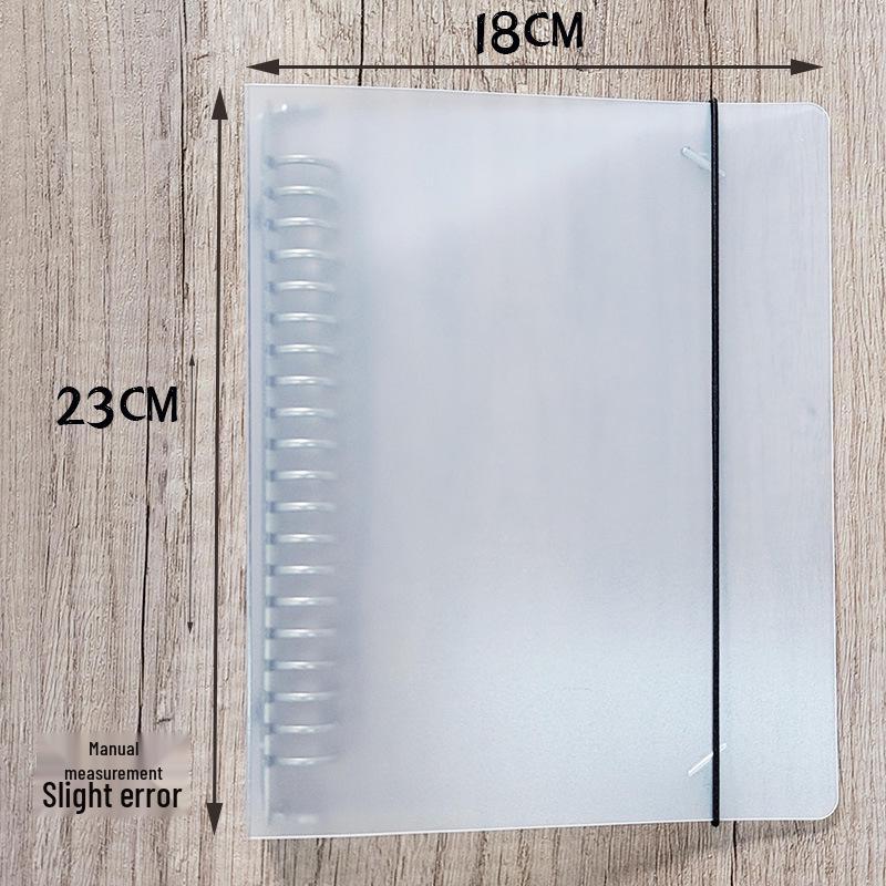 Блокнот на кольцах формата B5, A5, A4 со сменными обложками в линейку/клетку