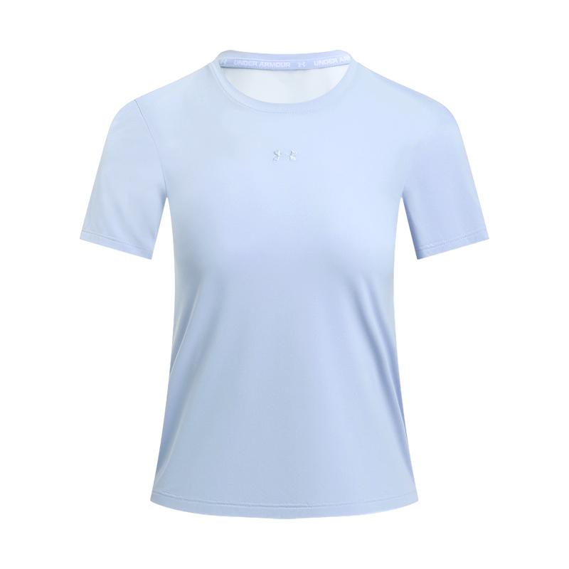 Under Armour Быстросохнущая Дышащая Свободная Футболка с Коротким Рукавом Стандартного Кроя Женские топы 6007556-539