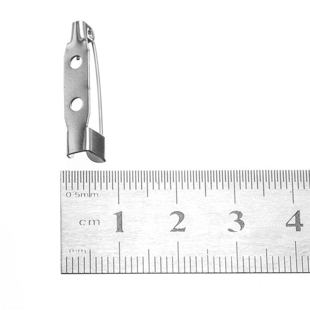 Белая брошь булавки 25 мм брошь вращающийся фиксатор брошь задняя часть булавка безопасная булавка брошь 25 мм фиксатор